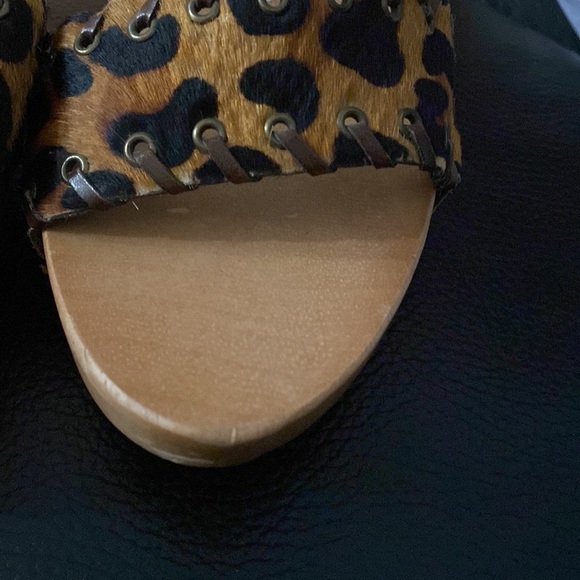 BEBE Calf Skin Sandal Heels 4”, NEW W/O BOX - Picture 3 of 11